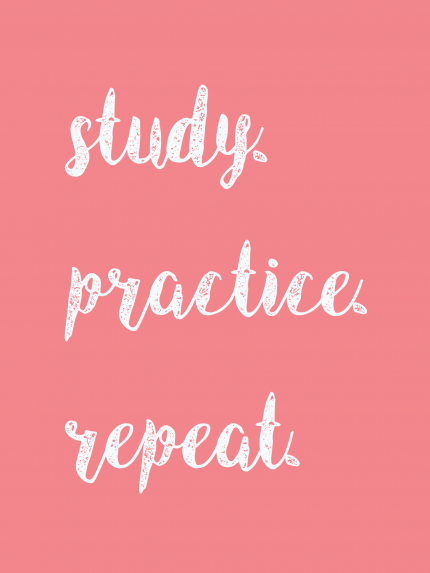 Study practice repeat