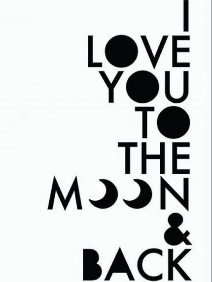 I love you the moon & back